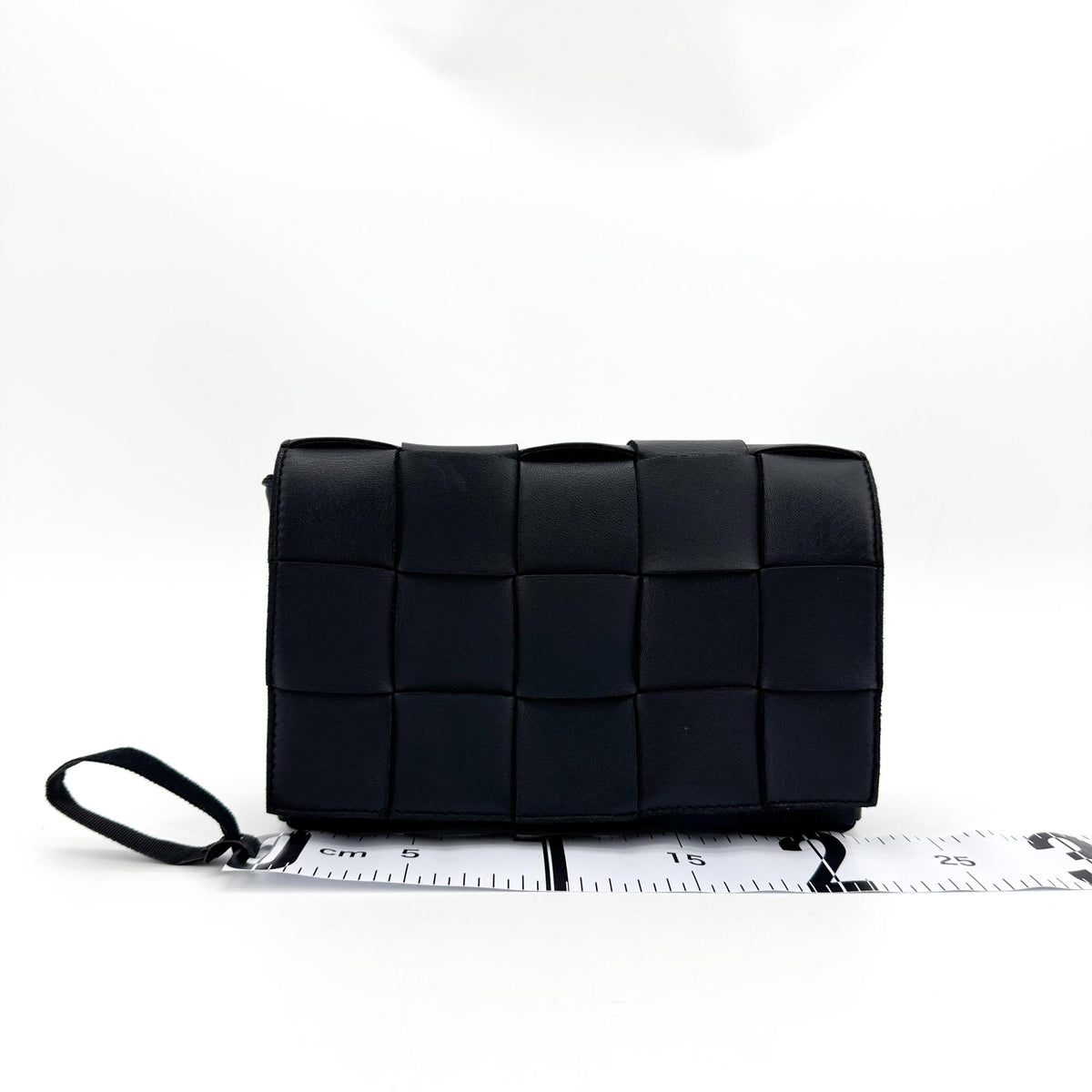 Bottega Veneta Cassette Crossbody Bag Black