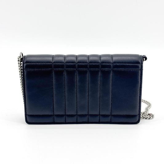 Sac à bandoulière Burberry Small Lola Chain Marine