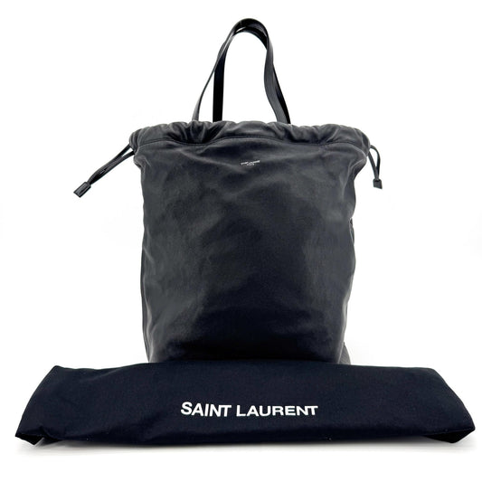 Saint Laurent Teddy Bucket Tote and Shoulder Bag