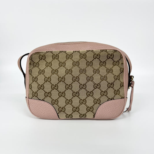 Gucci GG Canvas Micro Shopper Camera Bag