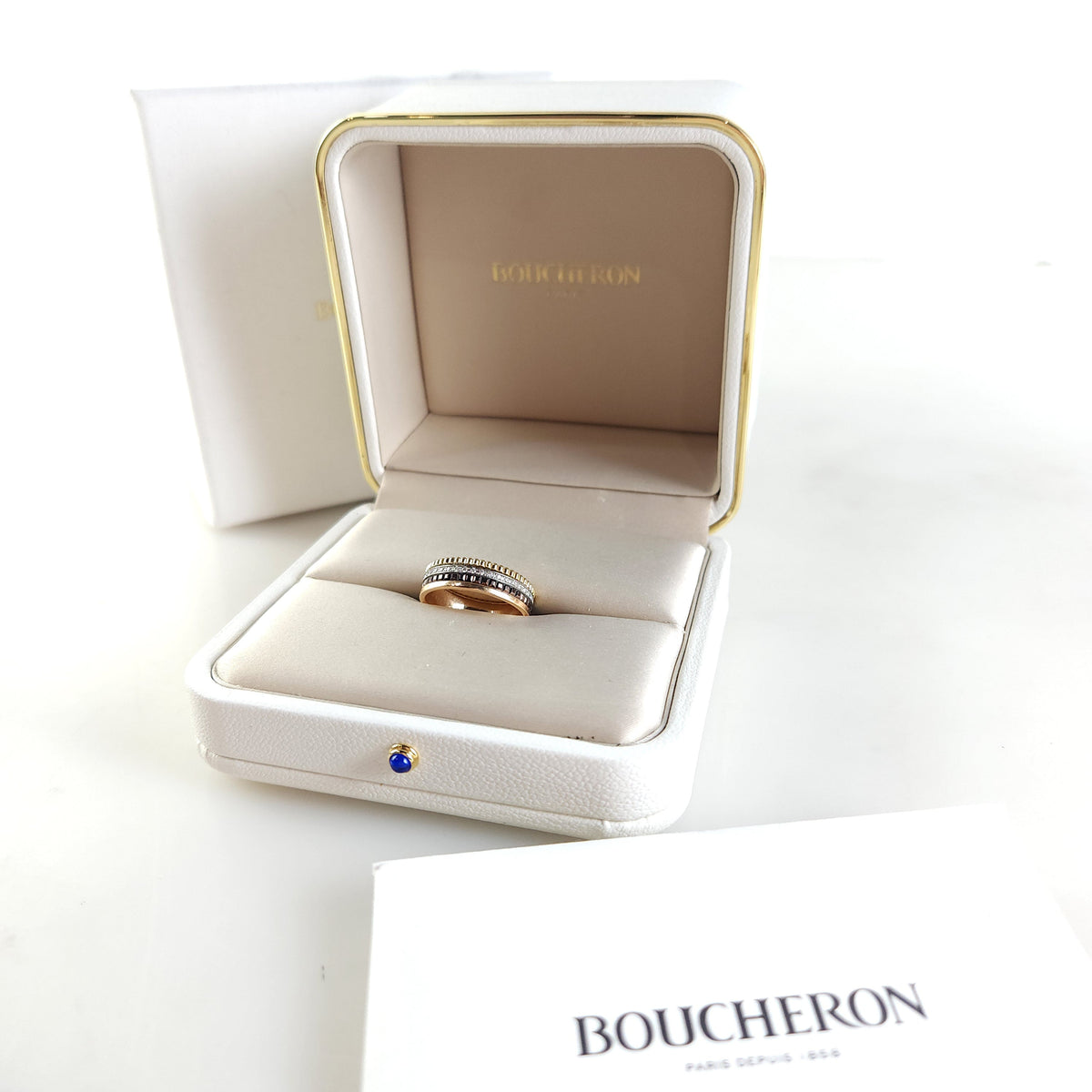 67 Quattro Classic Diamond Small Ring