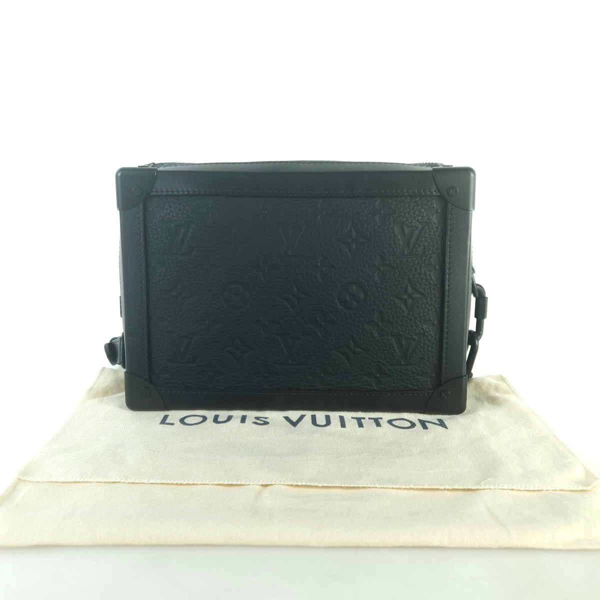 Taurillon Monogram Soft Trunk Messenger Crossbody Bag M55700