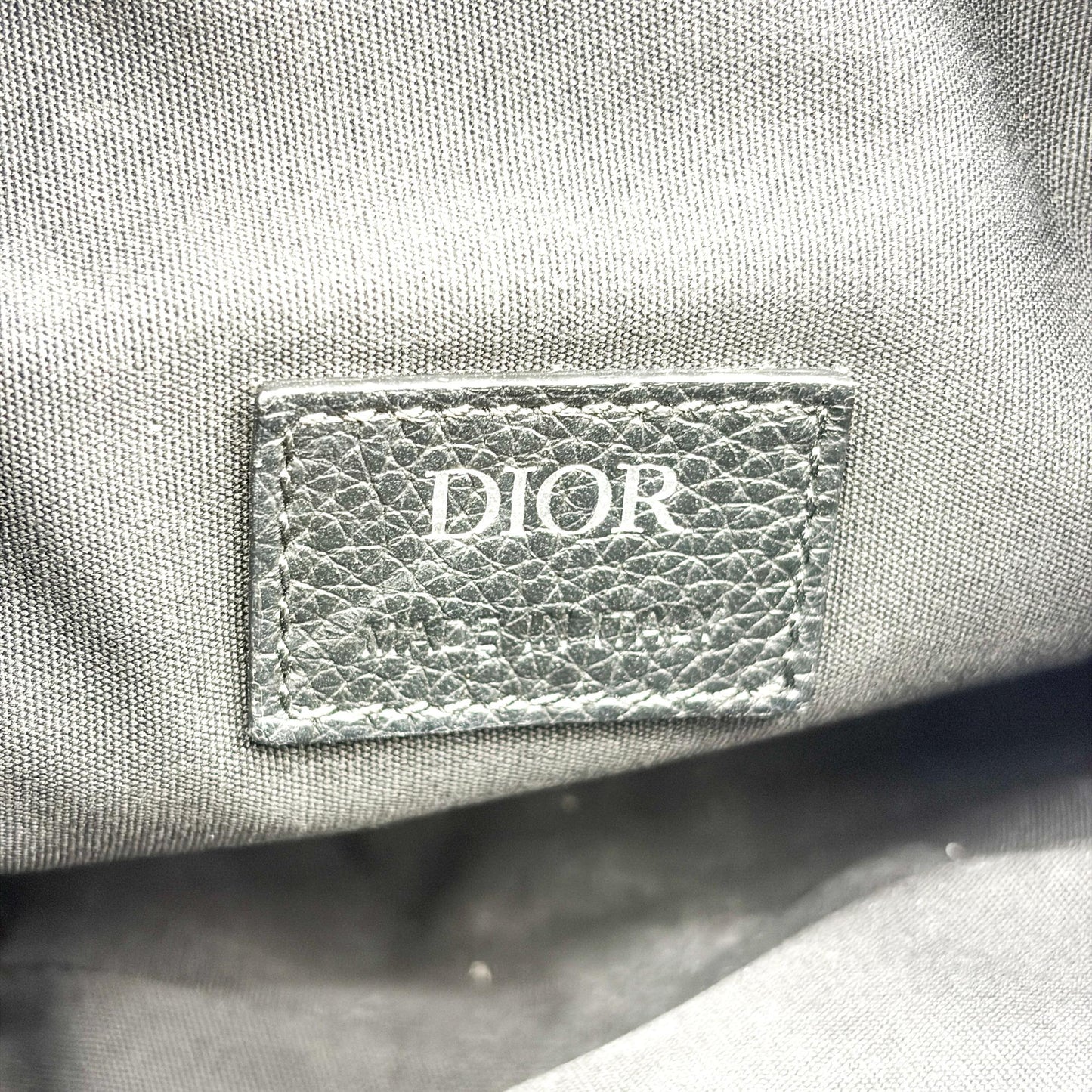 Dior Oblique Saddle Bag Medium Blue