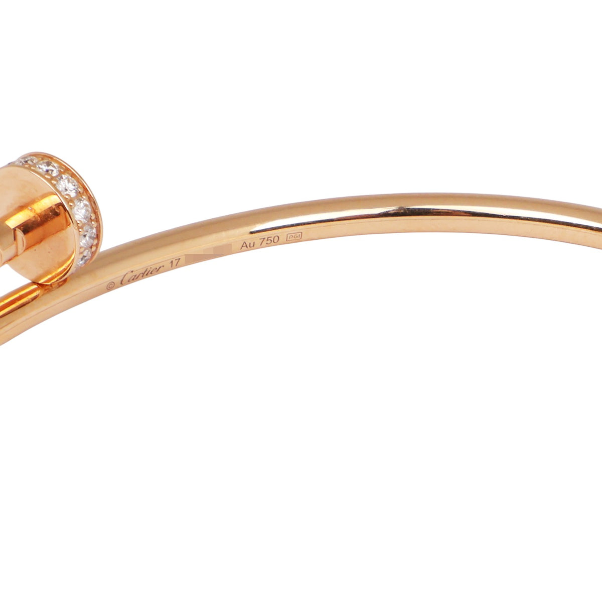 Cartier B6066117 Juste un Clou Small Yellow Gold Bracelet