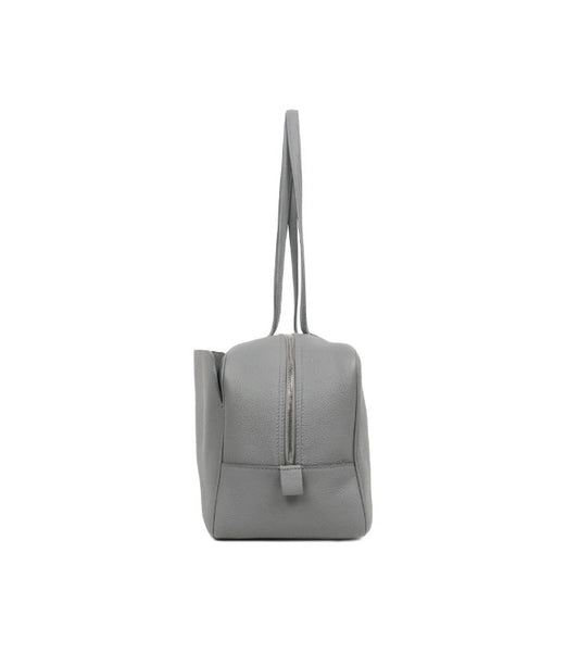 Balenciaga Gray Medium Carry Bowling Bag
