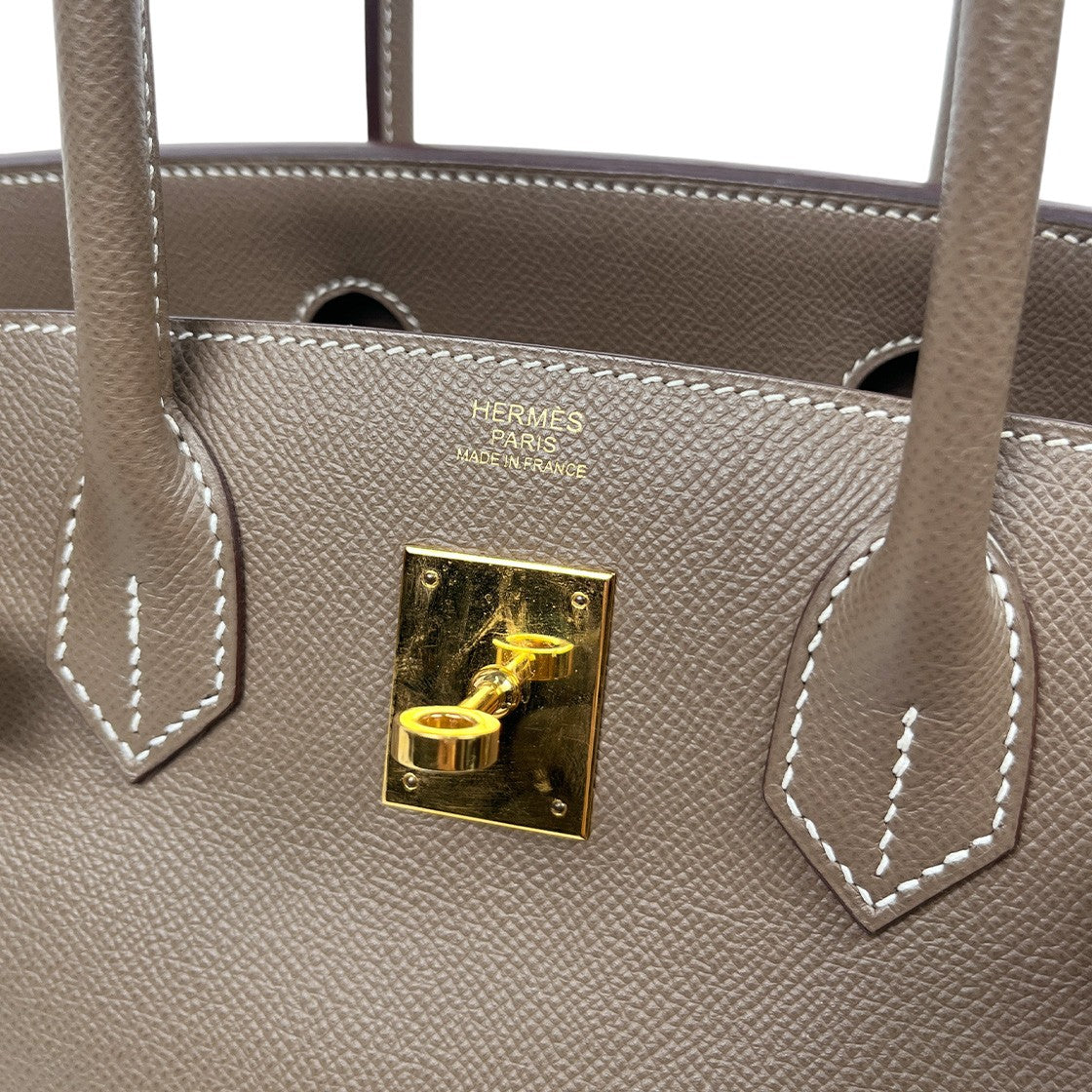 Hermès Birkin 30 with "D" Engraving