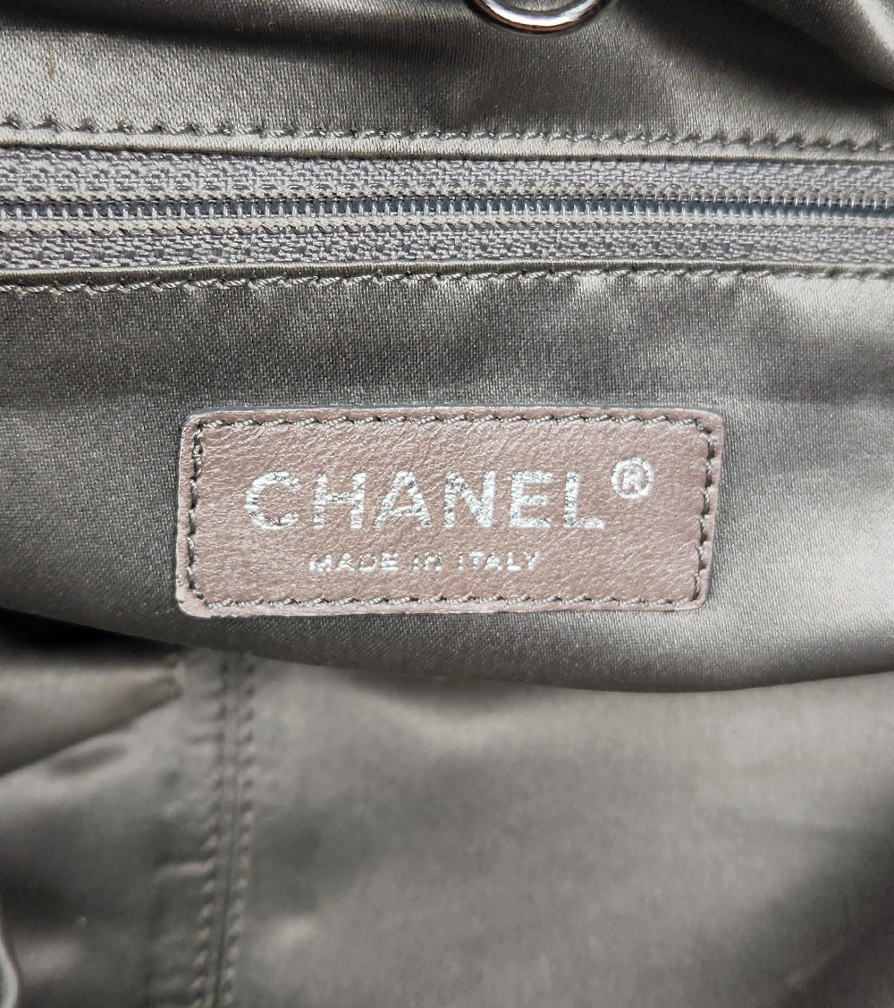 Chanel Black CC Logo Shoulder Bag