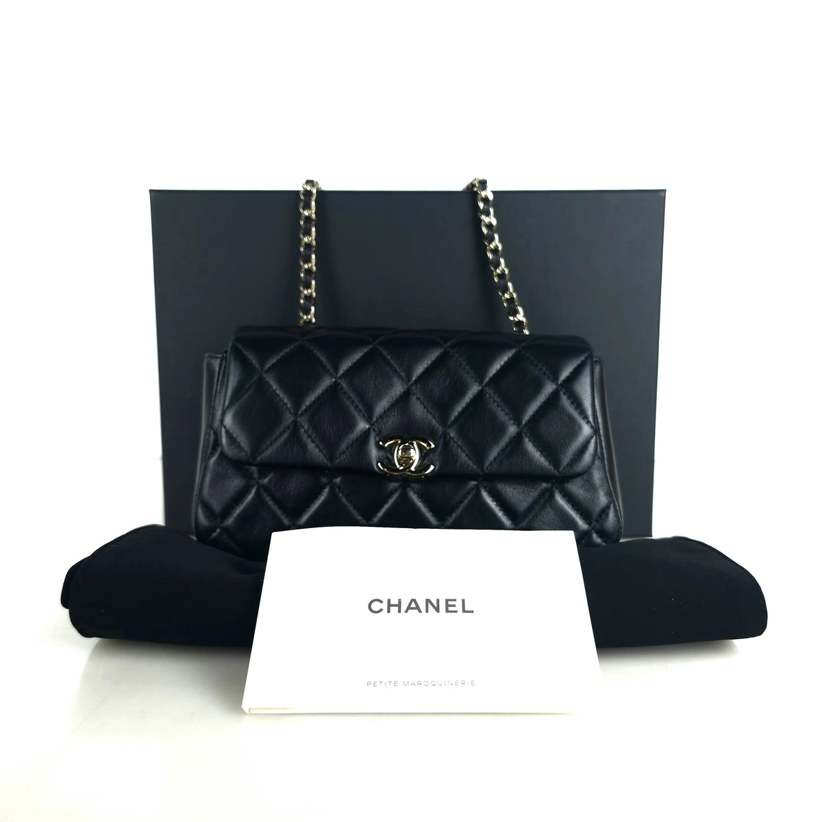 Mini Lambskin Flap Shoulder Bag Crossbody Bag