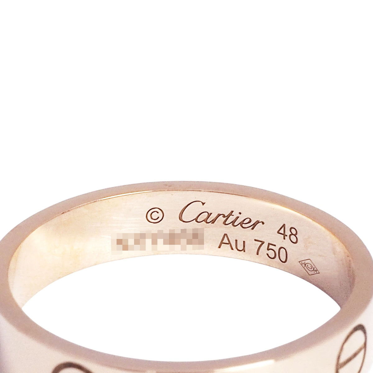 Cartier B4085200 Rose Gold Love Small Ring