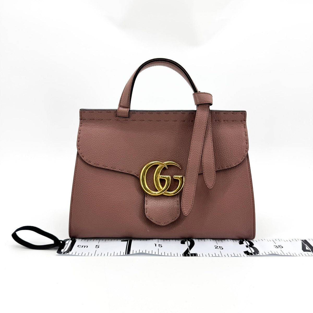 Gucci Dahlia Mini Top Handle Bag Dusty Pink