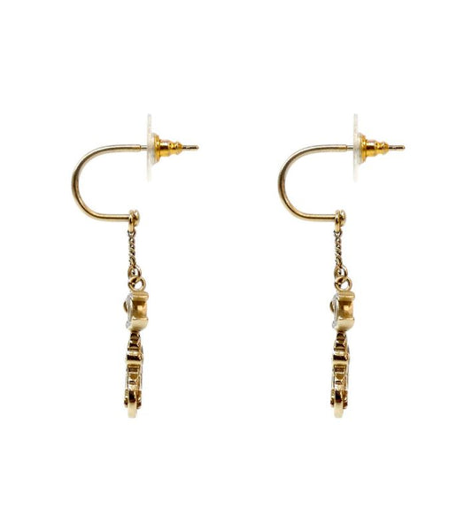 Chanel Bike Charm CC Earrings