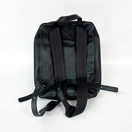 Sac à dos Bottega Veneta Intrecciato en cuir noir