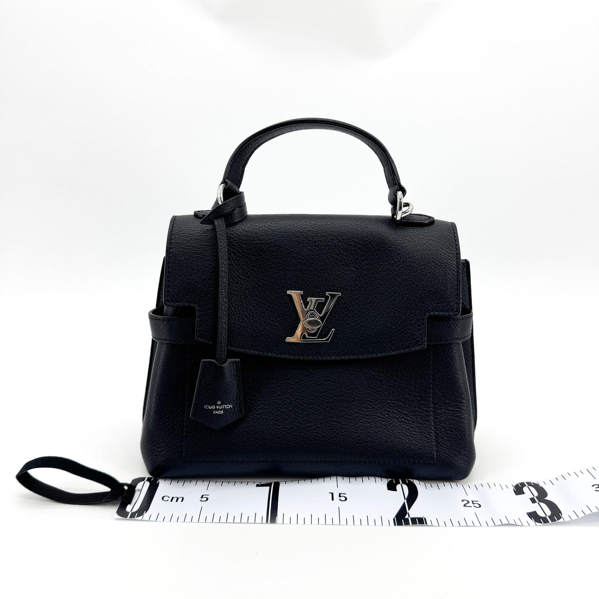 Louis Vuitton Lockme Ever Mini Black Silver Hardware