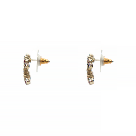 Sannel Multicolor Cubic CC Earrings