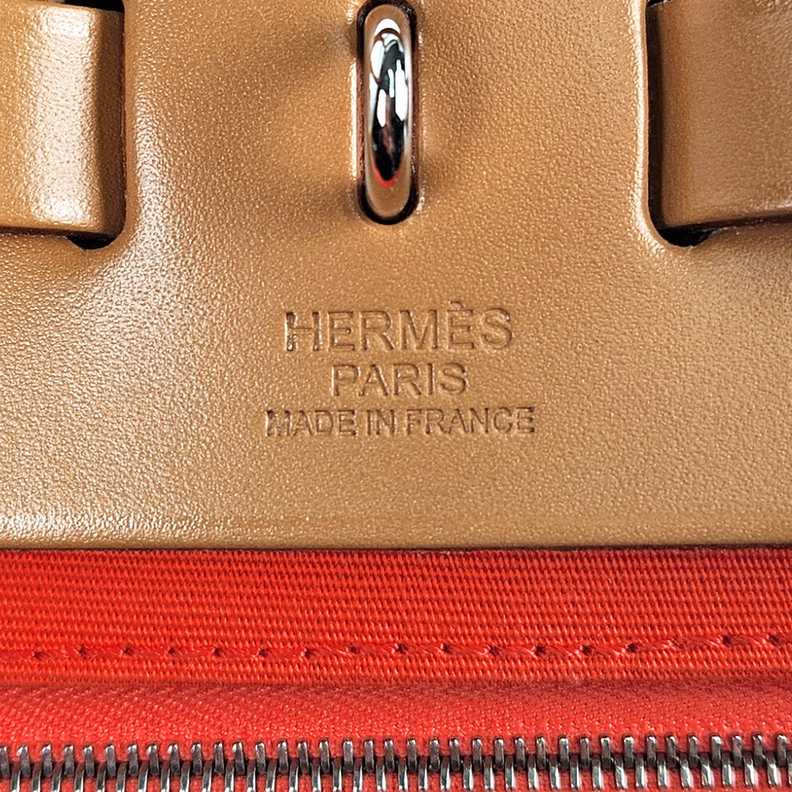Hermès Size 31 Orange Birkin Bag with "U" Engraving