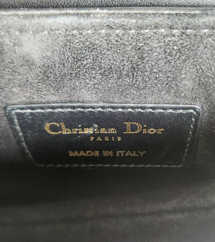 Dior Mini Black Saddle Shoulder Bag