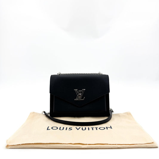 Louis Vuitton MyLockMe BB Black Silver Hardware