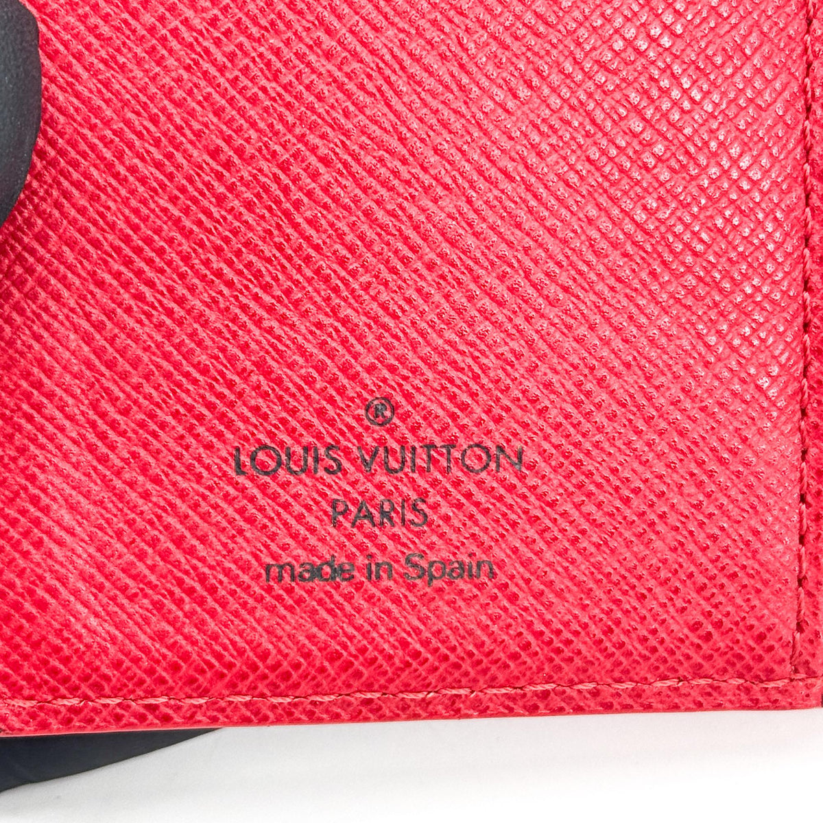Louis Vuitton Epi Leather Small Ring Agenda Cover Diary