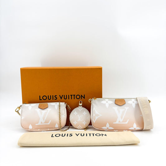 Louis Vuitton By the Full Multi Pochette Accessoires Rose Claire