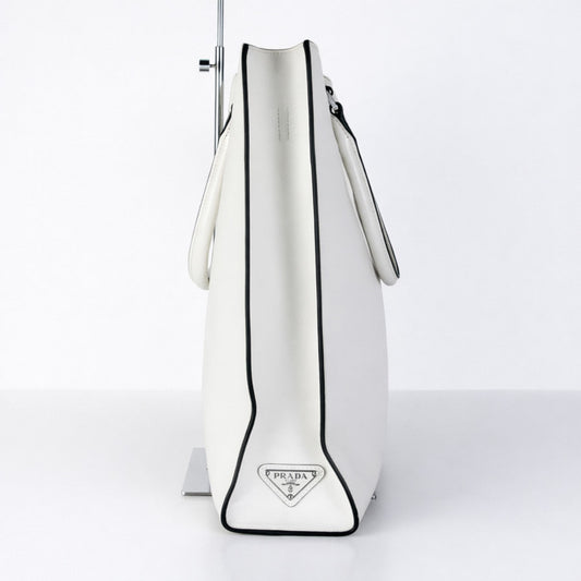 Triangle Embossed Logo Tote Bag Shoulder Bag 1BA332
