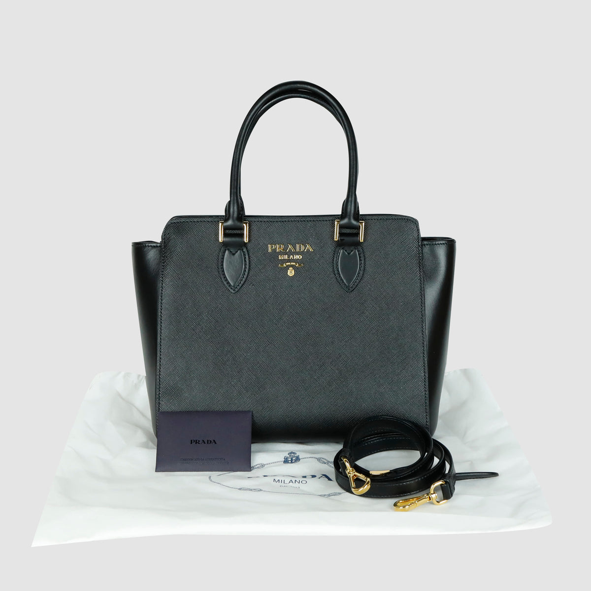 Saffiano Tote Bag Crossbody Bag 1BA113