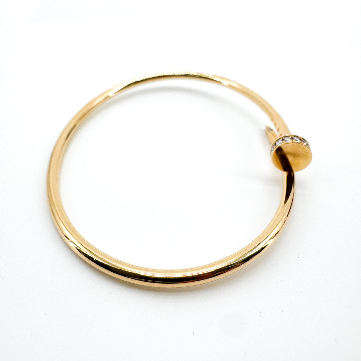 Cartier Juste un Clou Bracelet Small Yellow Gold Diamond