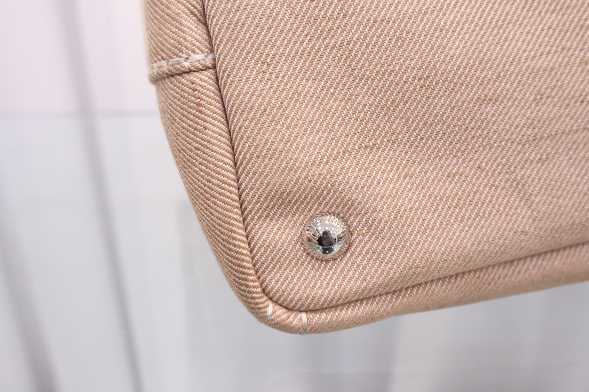 Logo Jacquard Camel Shoulder Tote Bag 5BA219