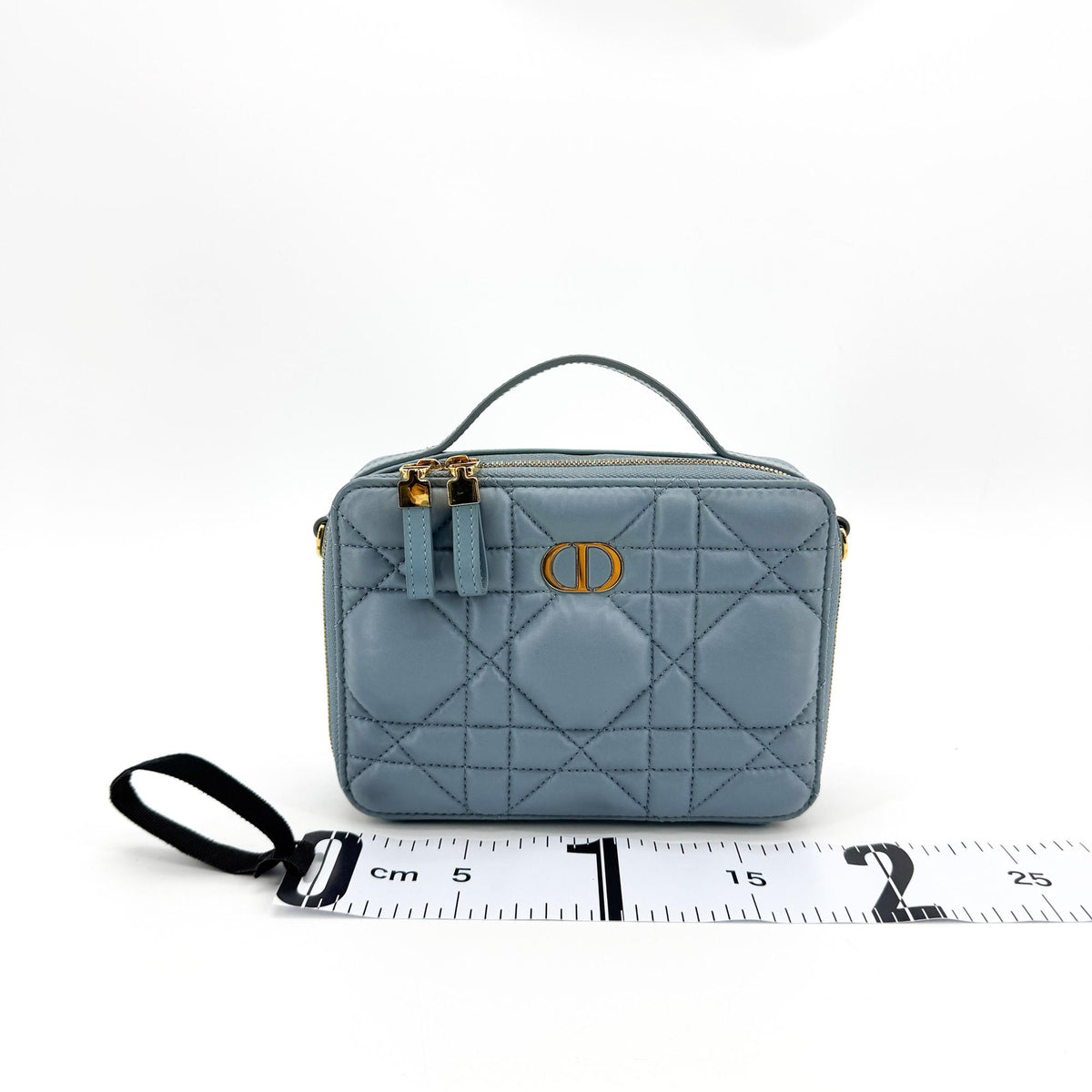 Dior Caro Box Bag Horizon Blue