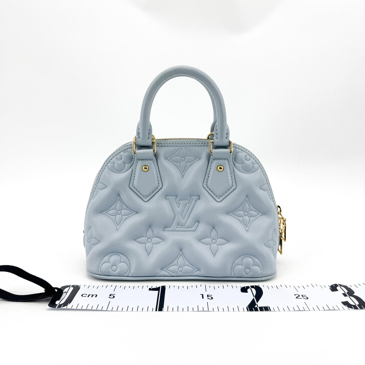 Louis Vuitton Bubblegram Alma BB Glacier Blue