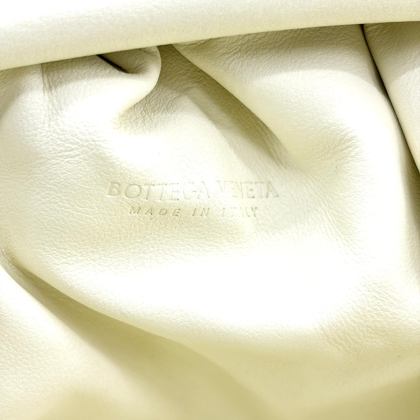 Bottega Veneta Mini Pouch Cream