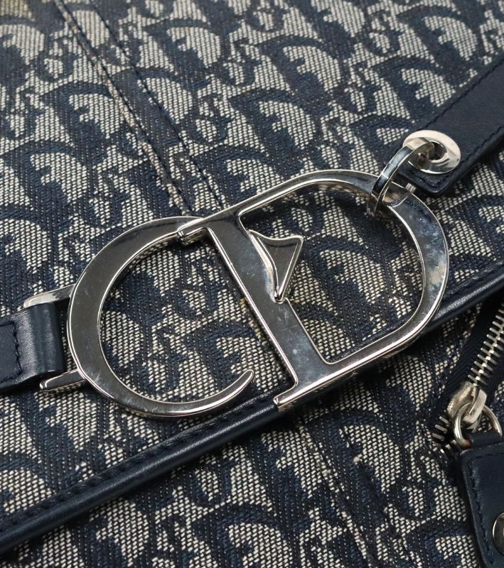 Dior Oblique CD Logo Flap Shoulder Bag