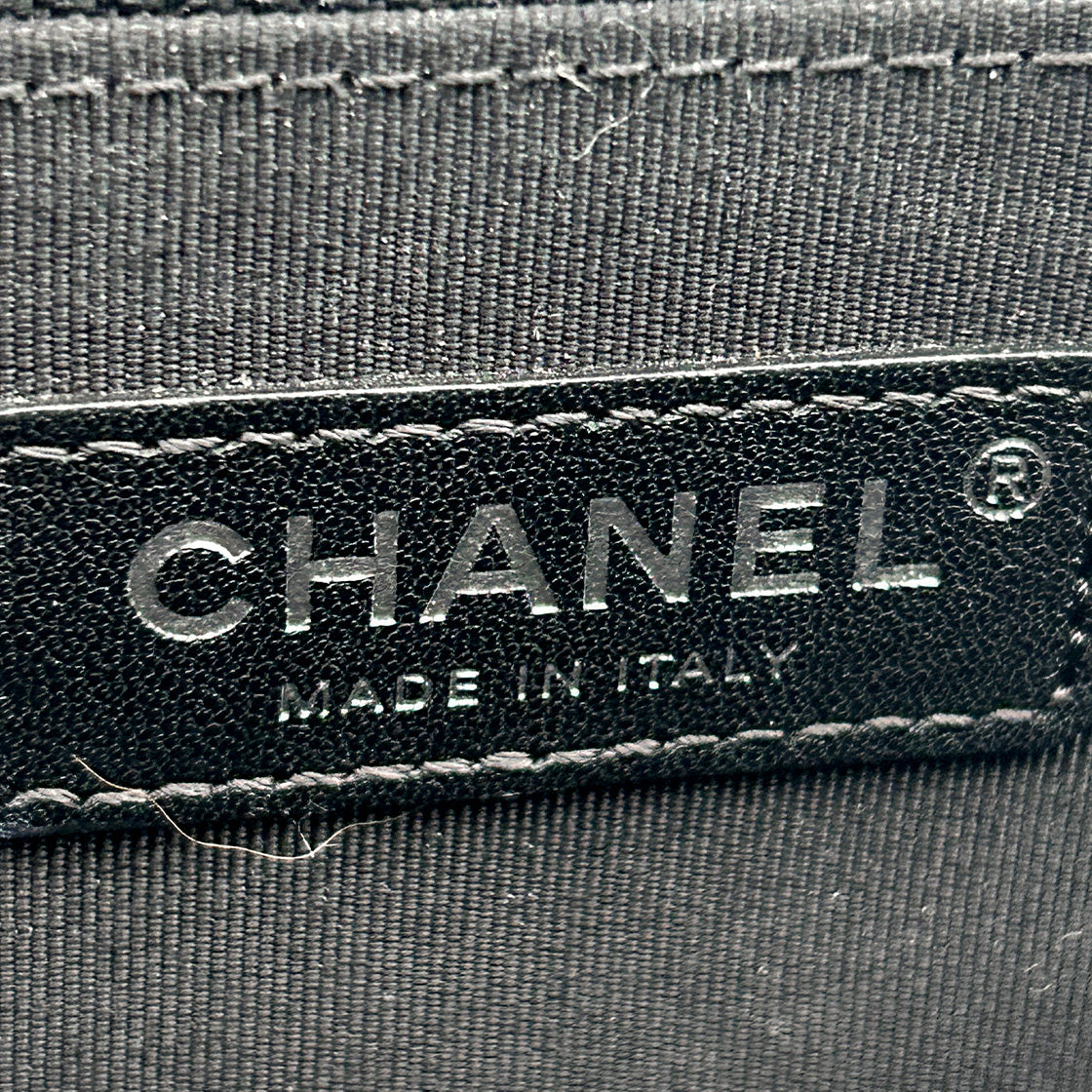 Chanel Black Large Caviar Boy Bag