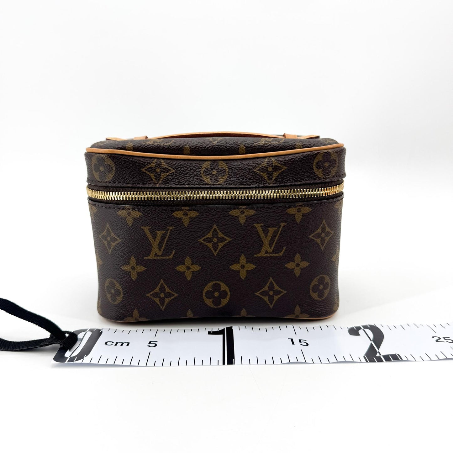 Louis Vuitton Monogram Nice Mini Beauty Case Brown