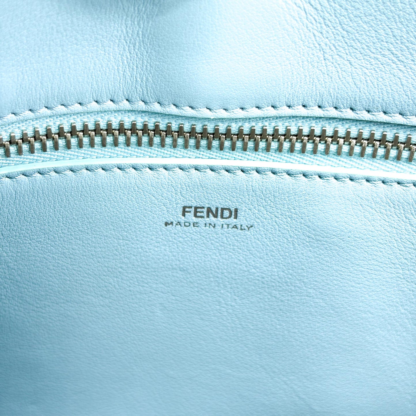 Fendi.com Click Small Shoulder Bag Dark Grey Red