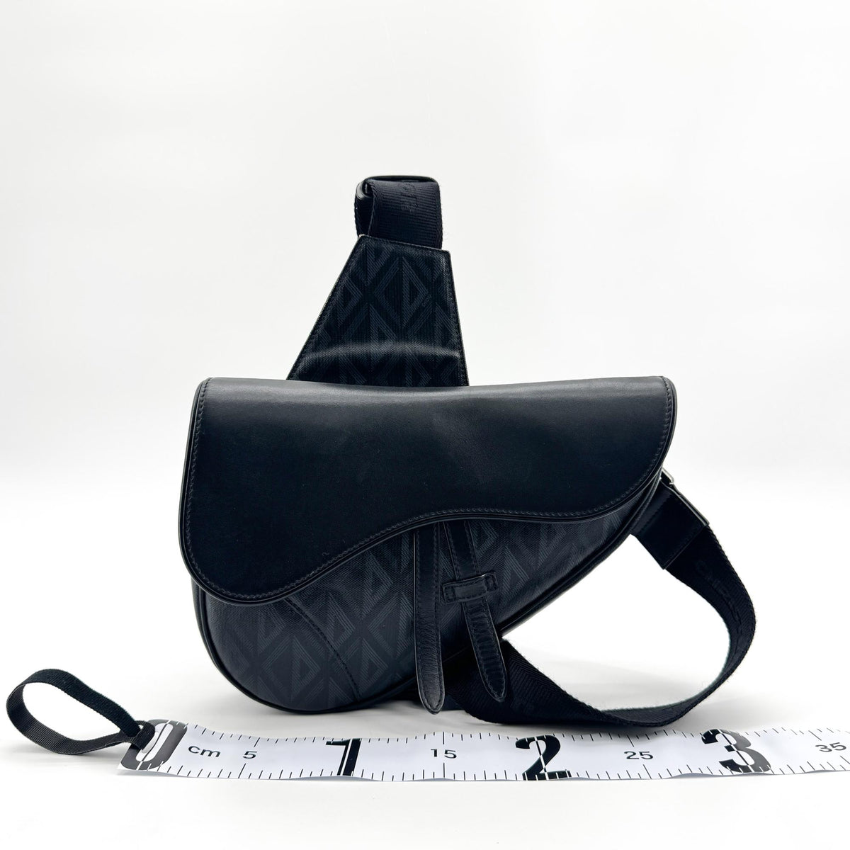 Sac Saddle CD Diamond Dior noir