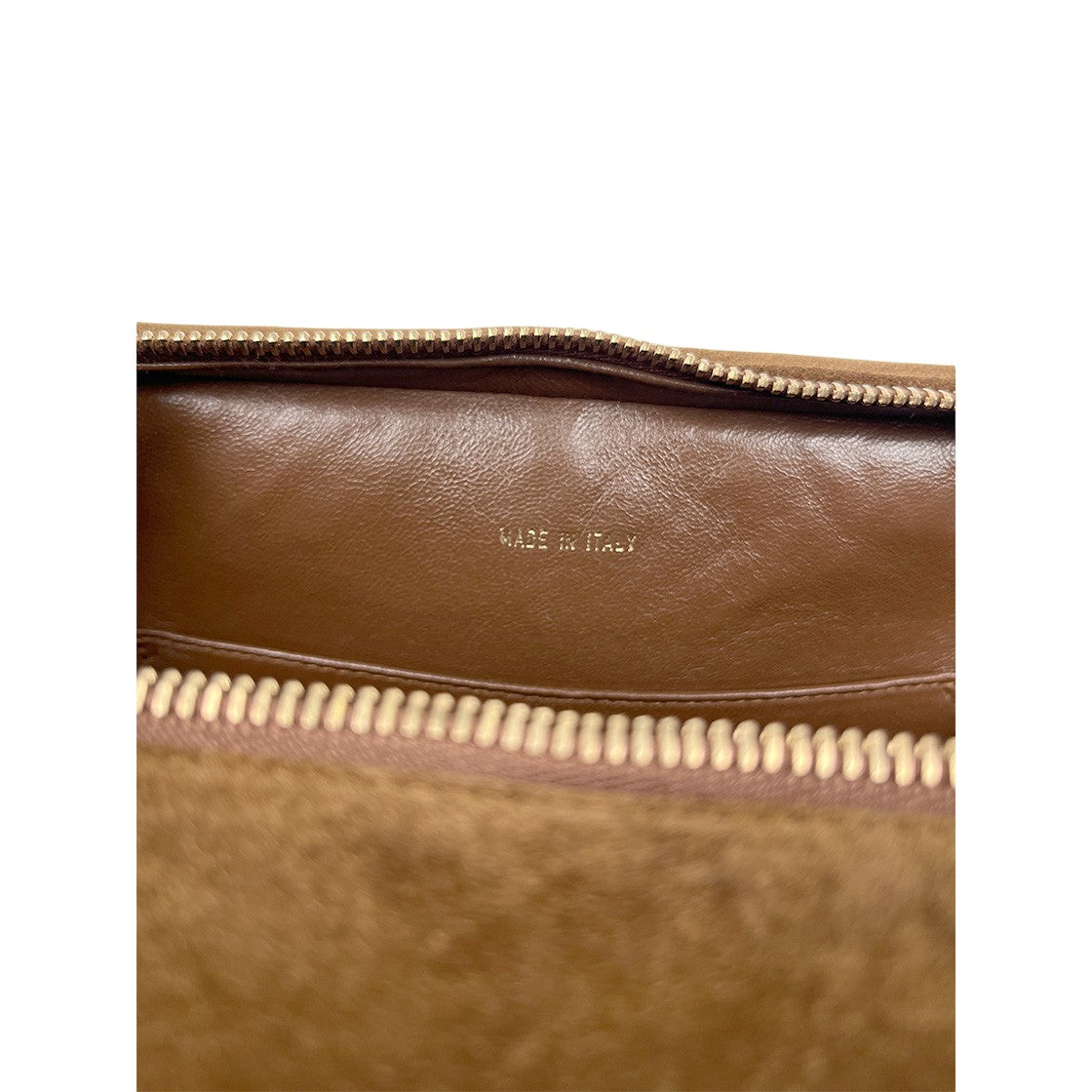 Chanel Brown Suede Big CC Tote Bag