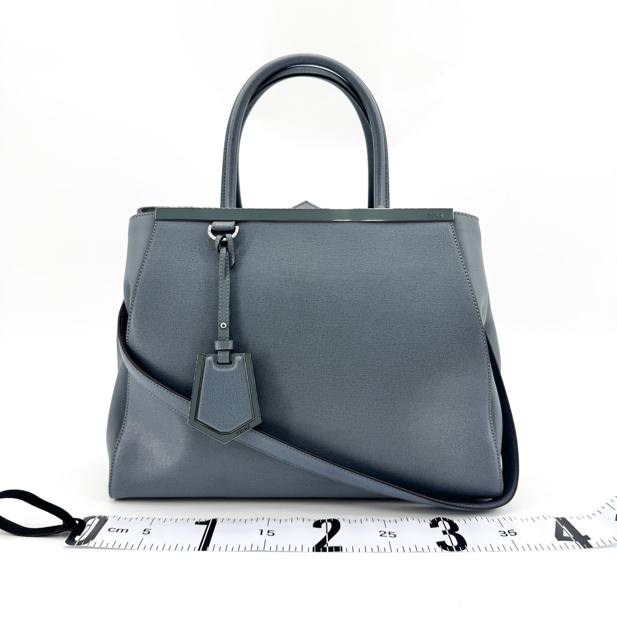 Fendi Toujours Tote Bag Blue Gray
