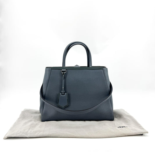 Fendi Toujours Tote Bag Blue Gray