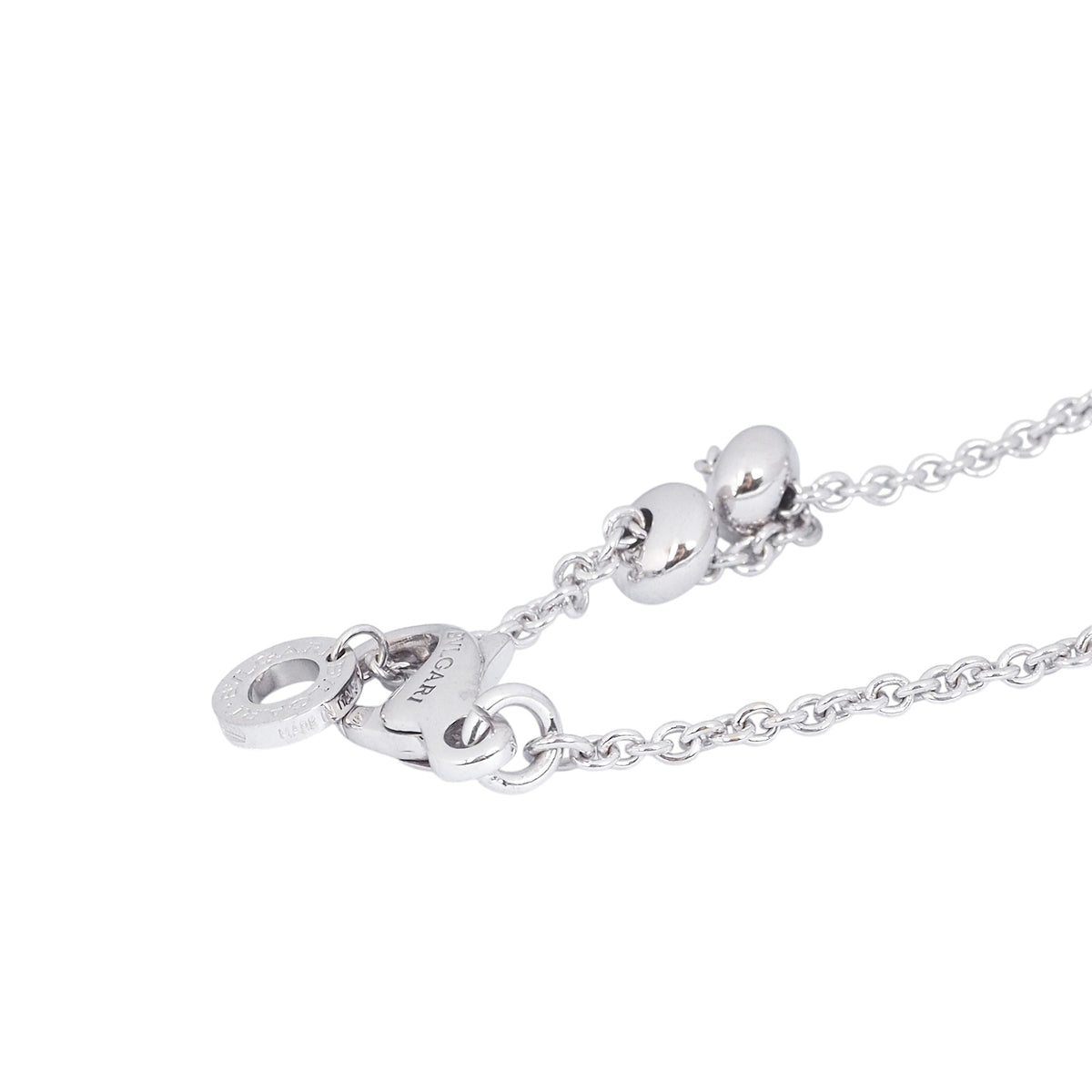 Bulgari 341469 White Gold B.Zero1 Element Necklace