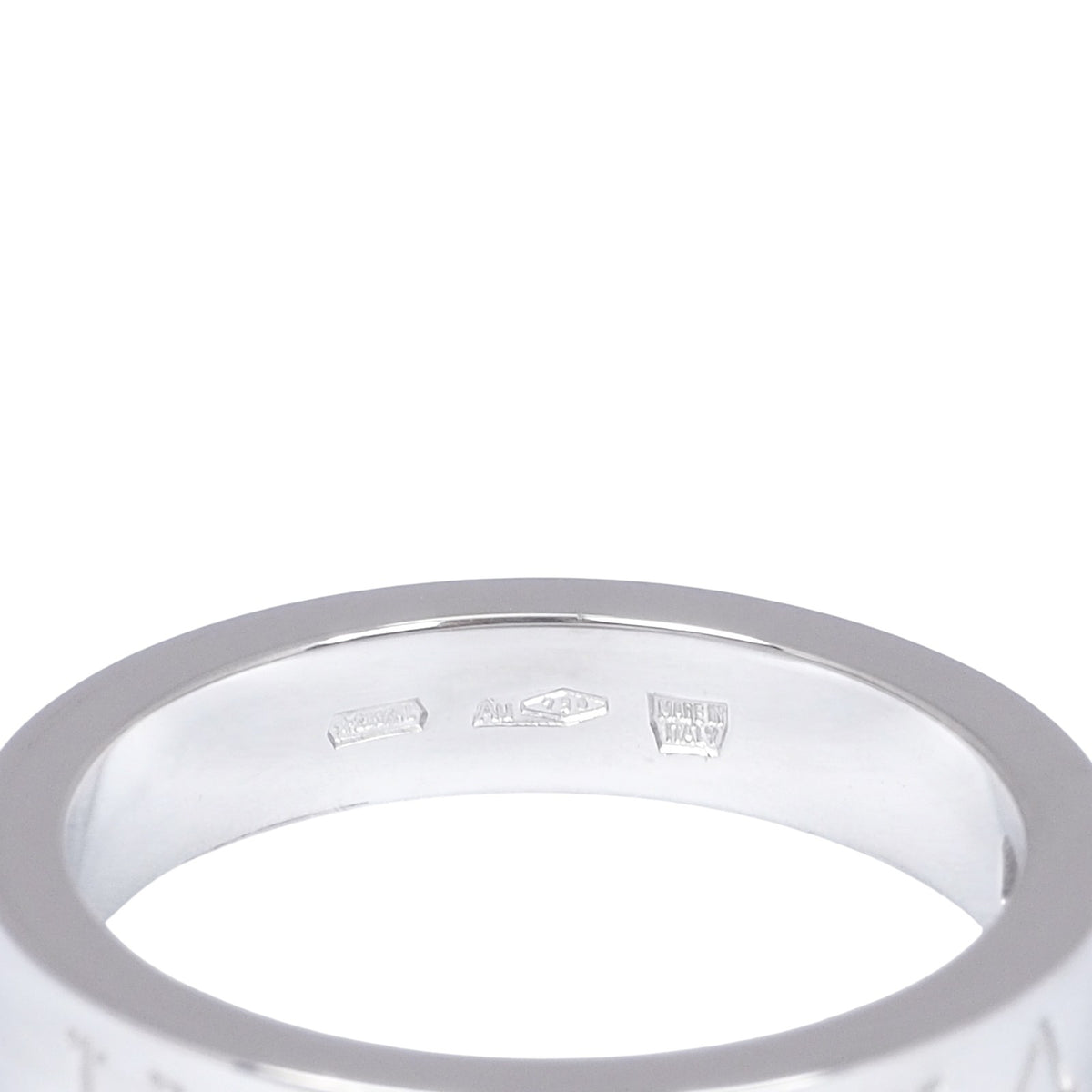 Bulgari 339996 White Gold BB Diamond Ring
