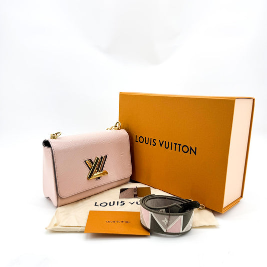 Louis Vuitton Epi Twist PM Pink Gold Hardware