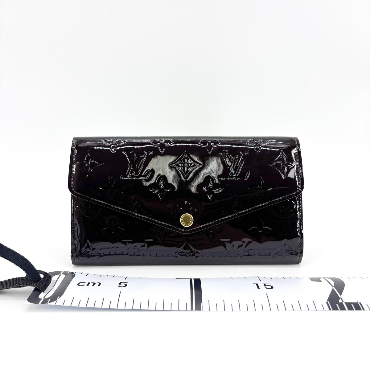Louis Vuitton Monogram Vernis Sara Amarante