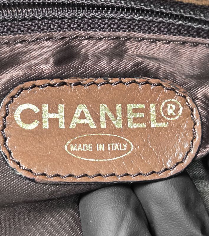 Chanel Brown Suede Big CC Tassel Flap Shoulder Bag
