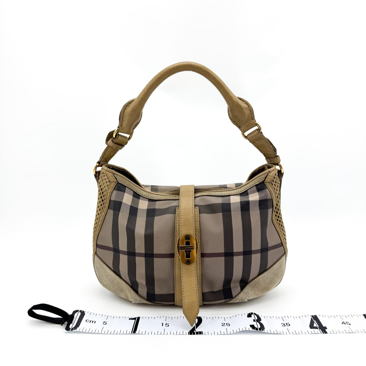 Burberry House Check Hobo Bag