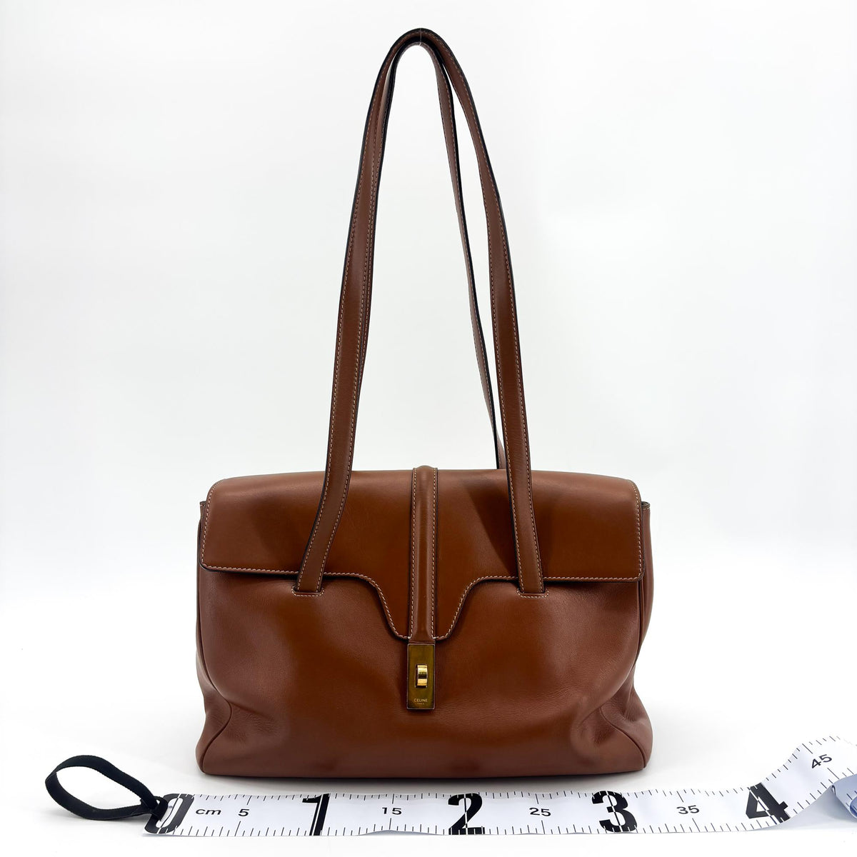 Celine Medium Soft 16 Shoulder Bag Tan