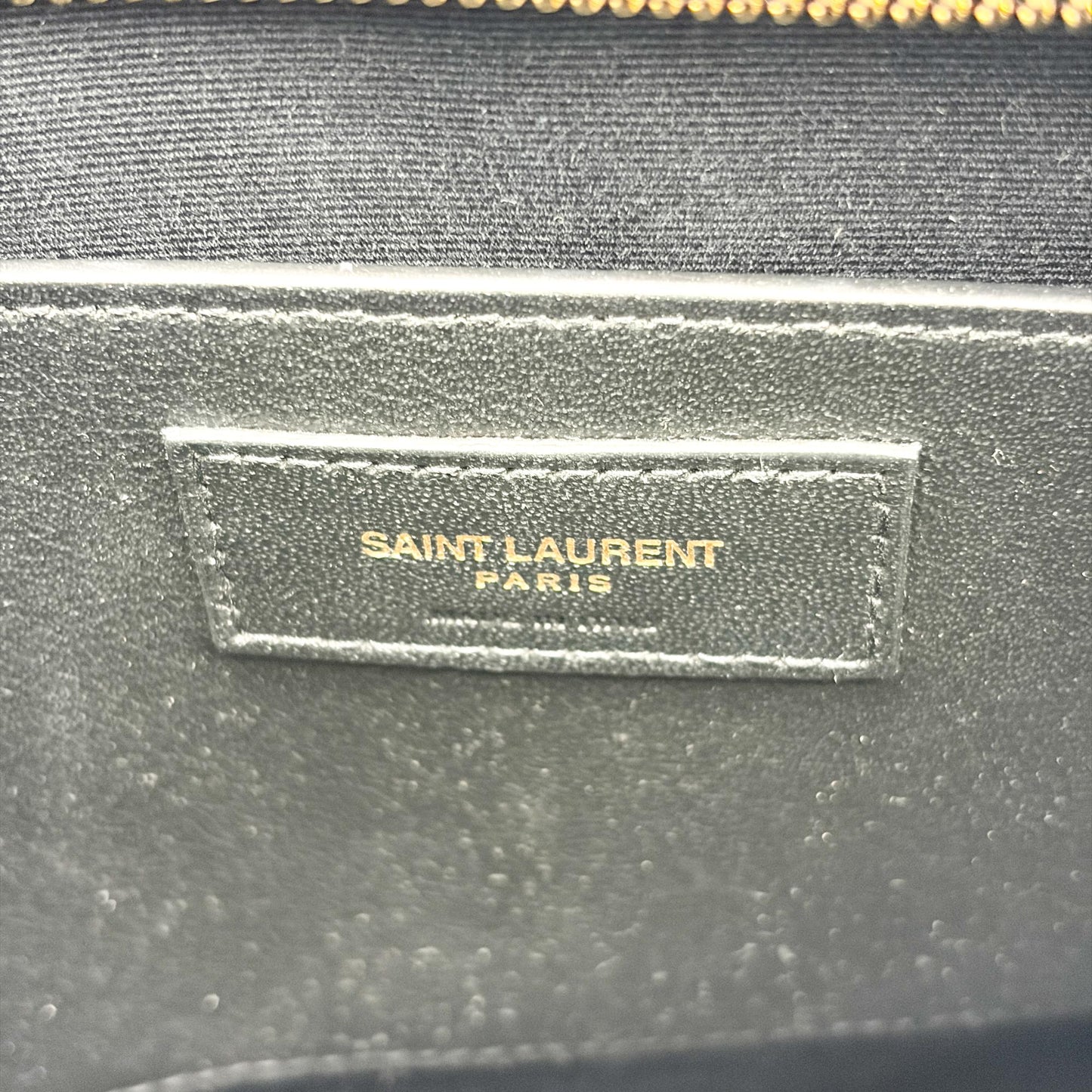 Saint Laurent Small Uptown Tote Bag Black