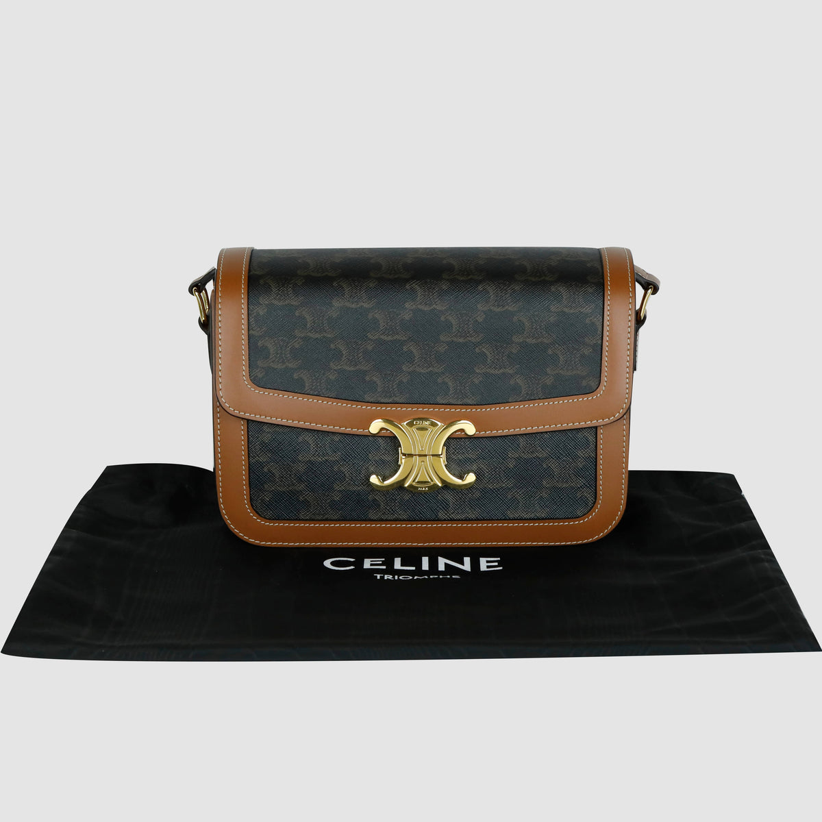 Triomphe Canvas Classic Triomphe Shoulder Bag Crossbody Bag 191242
