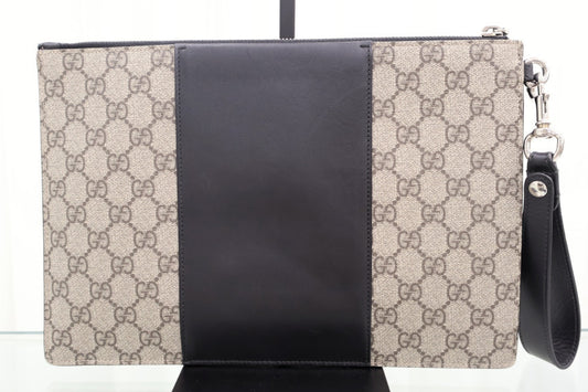 GG Supreme Eden Pouch Clutch Bag 495017