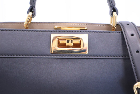 Peekaboo ICU Small Black Tote Bag 8BN327 AFLO F1E8A
