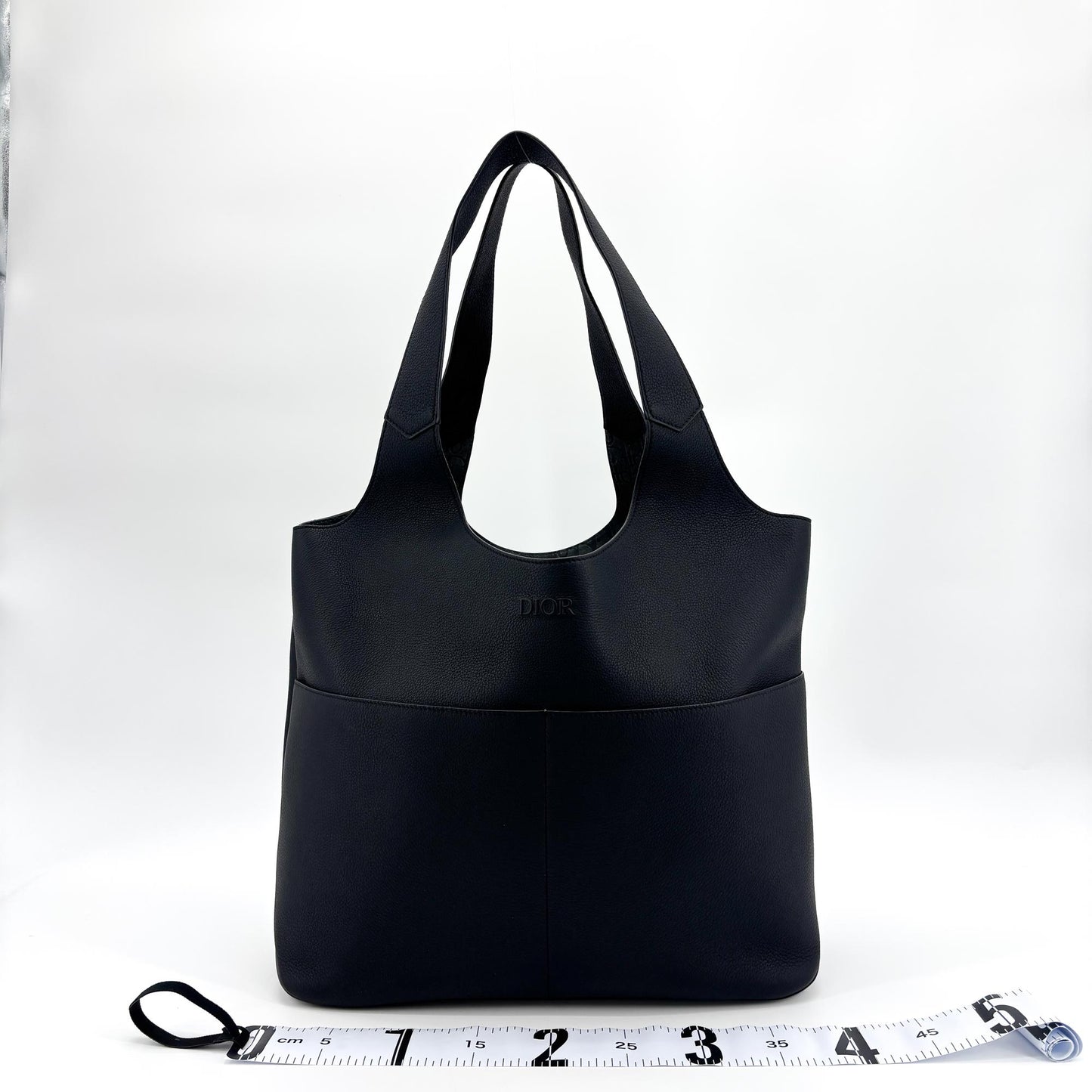 Dior Icon Calfskin Tote Bag (Black)